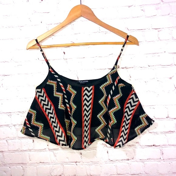 Crop top spaghetti‎ straps - Picture 1 of 3